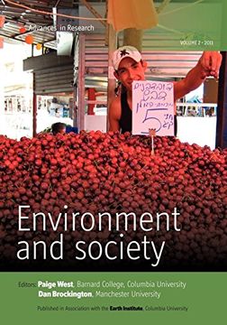 portada Environment and Society - Volume 2: Advances in Research (en Inglés)