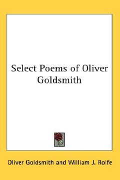 portada select poems of oliver goldsmith (en Inglés)