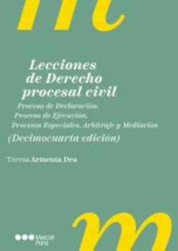 portada Lecciones de Derecho Procesal Civil