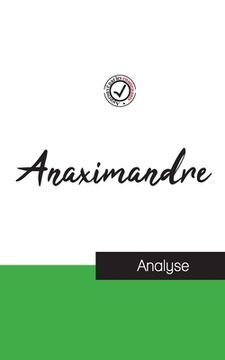 portada Anaximandre (étude et analyse complète de sa pensée) 