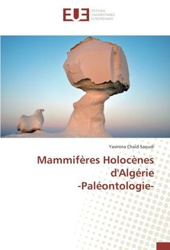 portada Mammifères Holocènes d'Algérie -Paléontologie- (OMN.UNIV.EUROP.)