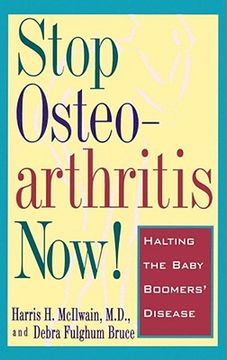 portada stop osteoarthritis now (en Inglés)