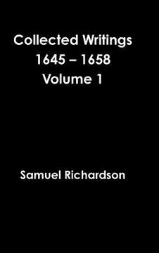 portada Collected Writings 1645 - 1658 Volume 1