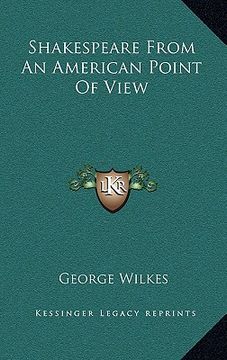portada shakespeare from an american point of view (in English)