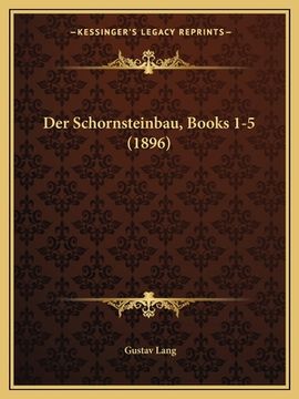 portada Der Schornsteinbau, Books 1-5 (1896) (en Alemán)