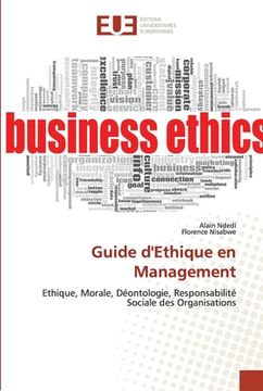 portada Guide d'Ethique en Management (en Francés)