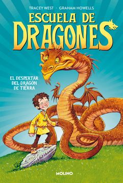 portada ESCUELA DE DRAGONES 1. EL DESPERTAR DEL - WEST, TRACEY - Libro Físico (in Spanish)