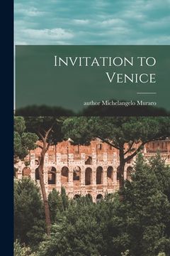 portada Invitation to Venice (en Inglés)