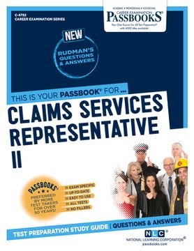 portada Claims Services Representative II (C-4792): Passbooks Study Guide Volume 4792 (en Inglés)