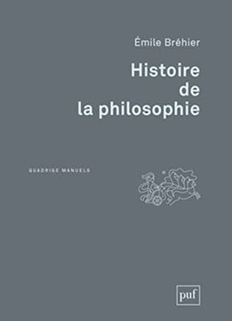 portada Histoire de la Philosophie (en Francés)