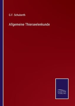 portada Allgemeine Thierseelenkunde (en Alemán)