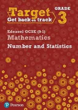 portada Target Grade 3 Edexcel GCSE (9-1) Mathematics Number and Statistics Workbook (Intervention Maths)