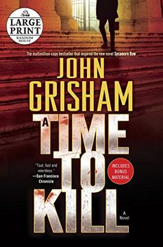 portada A Time to Kill (Random House Large Print) (in English)