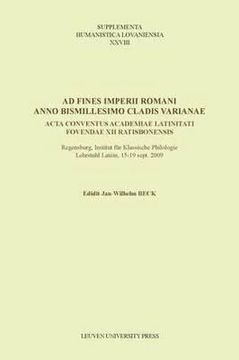 portada ad fines imperii romani anno bismillesimo cladis varianae (in English)