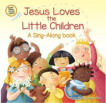 portada Jesus Loves the Little Children (a Sing-Along Book) (en Inglés)