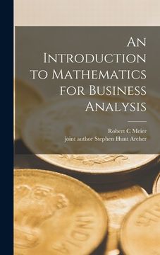portada An Introduction to Mathematics for Business Analysis