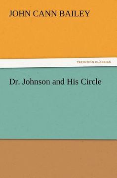 portada dr. johnson and his circle (en Inglés)
