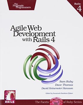 portada Agile Web Development With Rails 4 (facets Of Ruby) (in English)