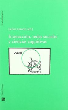 portada Interacción, Redes Sociales y Ciencias Cognitivas. (in Spanish)