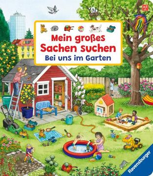 portada Mein Großes Sachen Suchen: Bei uns im Garten (in German)