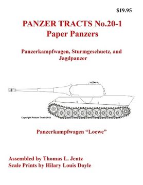 portada Panzer Tracts No. 20-1: Paper Panzers (en Inglés)