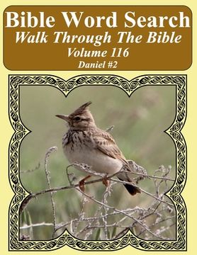 portada Bible Word Search Walk Through The Bible Volume 116: Daniel #2 Extra Large Print (en Inglés)
