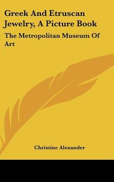 portada greek and etruscan jewelry, a picture book: the metropolitan museum of art (in English)