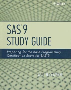 portada sas 9 study guide: preparing for the base programming certification exam for sas 9