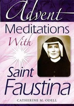 portada advent meditations with saint faustina
