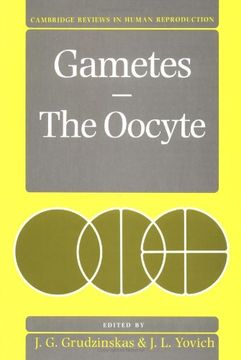 portada Gametes - the Oocyte Paperback (Cambridge Reviews in Human Reproduction) (en Inglés)
