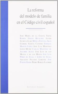portada Reforma del modelo de familia en el codigo civil español