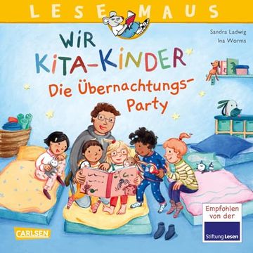 portada Lesemaus 166: Wir Kita-Kinder - die Übernachtungs-Party (en Alemán)