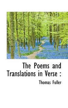 portada the poems and translations in verse
