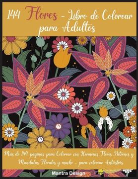 Flores - Libro de colorear para adultos: Libros para colorear