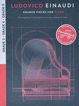 portada Ludovico Einaudi - Graded Pieces for Piano: Grades 3-5 bk (en Inglés)