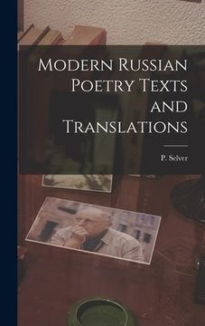 portada Modern Russian Poetry Texts and Translations (in English)