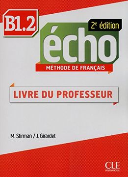 portada Echo B1.2 Teacher's Guide (en Francés)