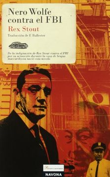 portada Nero Wolfe Contra el fbi