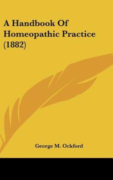 portada a handbook of homeopathic practice (1882)