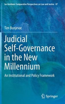 portada Judicial Self-Governance in the New Millennium: An Institutional and Policy Framework