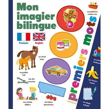 portada Imagier Bilingue: 1000 Mots Français Anglais