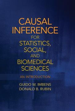 portada Causal Inference for Statistics, Social, and Biomedical Sciences: An Introduction 