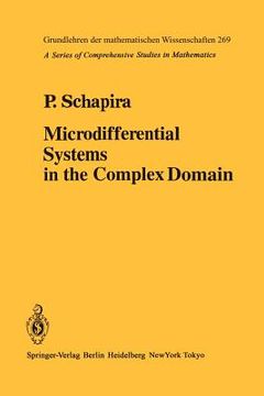 portada microdifferential systems in the complex domain (en Inglés)