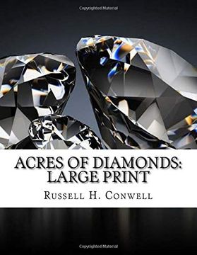 portada Acres of Diamonds: Large Print 