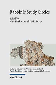 portada Rabbinic Study Circles: Aspects of Jewish Learning in Its Late Antique Context (en Inglés)