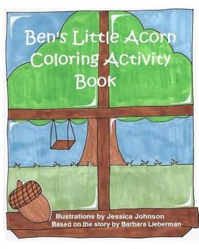portada Ben's Little Acorn Coloring Activity Book (en Inglés)