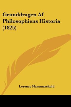 portada Grunddragen af Philosophiens Historia (1825)