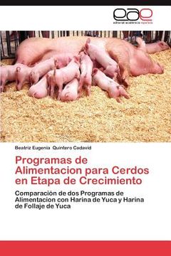 portada programas de alimentacion para cerdos en etapa de crecimiento (in Spanish)