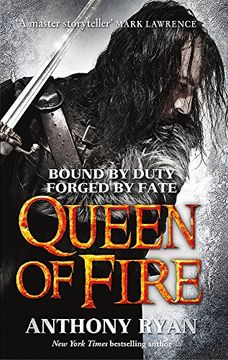 portada Queen of Fire: Book 3 of Raven's Shadow (in English)