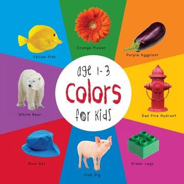 portada Colors for Kids age 1-3 (Engage Early Readers: Children's Learning Books)